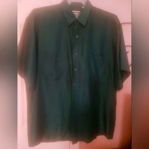 Silk men's shirt